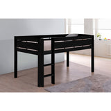 Canwood Whistler Junior Loft Bed Compatible with Twin-Sized Mattress - Featuring Underbed Storage/Organization