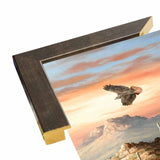 Canyon Hunters-TRESWA129778 Framed Print 27"x18.5" by Trevor V. Swanson
