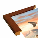 Canyon Hunters-TRESWA129778 Framed Print 27"x18.5" by Trevor V. Swanson