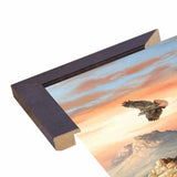Canyon Hunters-TRESWA129778 Framed Print 27"x18.5" by Trevor V. Swanson