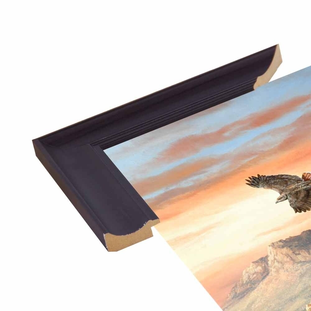 Canyon Hunters-TRESWA129778 Framed Print 27"x18.5" by Trevor V. Swanson