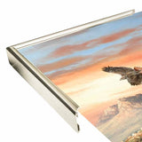 Canyon Hunters-TRESWA129778 Framed Print 27"x18.5" by Trevor V. Swanson