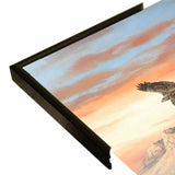 Canyon Hunters-TRESWA129778 Framed Print 27"x18.5" by Trevor V. Swanson
