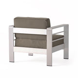 Cape Coral 5-piece Outdoor Fire Pit Chat Set by Christopher Knight Home