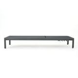 Cape Coral Aluminum 11-piece Estate Patio Collection with Fire Table by Christopher Knight Home