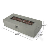 Cape Coral Aluminum 5-piece Fire Pit Chat Set by Christopher Knight Home