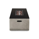 Cape Coral Aluminum Chat Set with Fire Pit by Christopher Knight Home