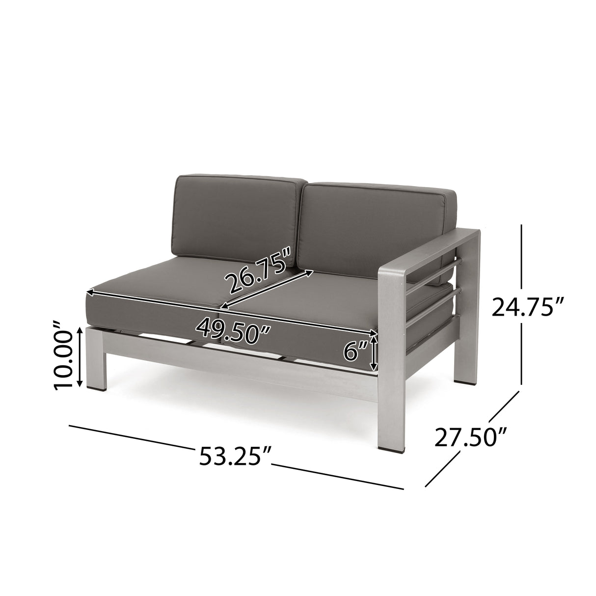 Cape Coral Outdoor 18-piece Entertainment Seating Set with Cushions by Christopher Knight Home