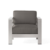 Cape Coral Outdoor 18-piece Entertainment Seating Set with Cushions by Christopher Knight Home