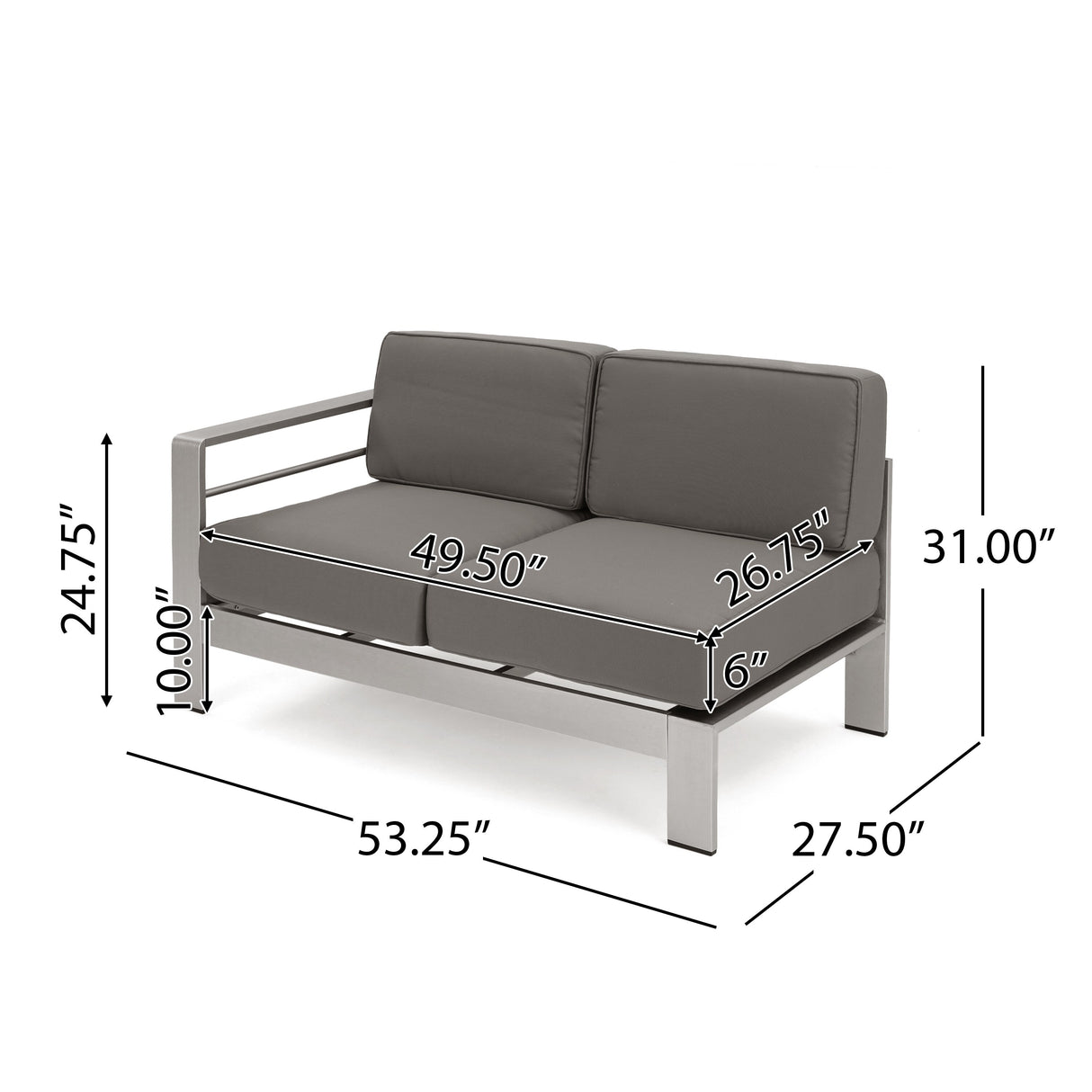 Cape Coral Outdoor 18-piece Entertainment Seating Set with Cushions by Christopher Knight Home