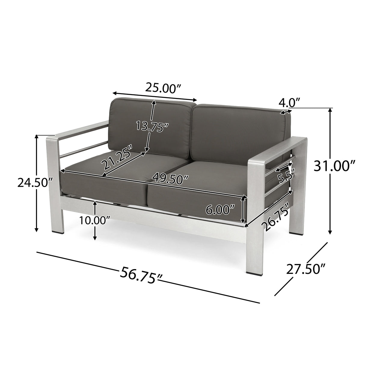 Cape Coral Outdoor 18-piece Entertainment Seating Set with Cushions by Christopher Knight Home