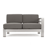 Cape Coral Outdoor 18-piece Entertainment Seating Set with Cushions by Christopher Knight Home