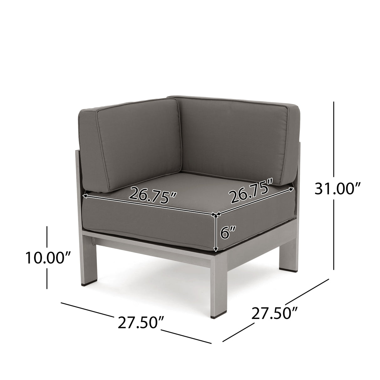 Cape Coral Outdoor 18-piece Entertainment Seating Set with Cushions by Christopher Knight Home