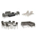 Cape Coral Outdoor 18-piece Entertainment Seating Set with Cushions by Christopher Knight Home