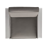 Cape Coral Outdoor 2-Seater Aluminum Club Chair Chat Set with Ottomans and Side Table by Christopher Knight Home