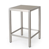 Cape Coral Outdoor 3-piece Bar Set with Glass Table Top by Christopher Knight Home