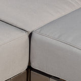 Cape Coral Outdoor 5-Seater Sectional Set by Christopher Knight Home
