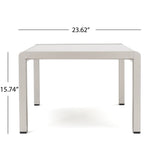 Cape Coral Outdoor Aluminum 2-piece Set with Cushions by Christopher Knight Home