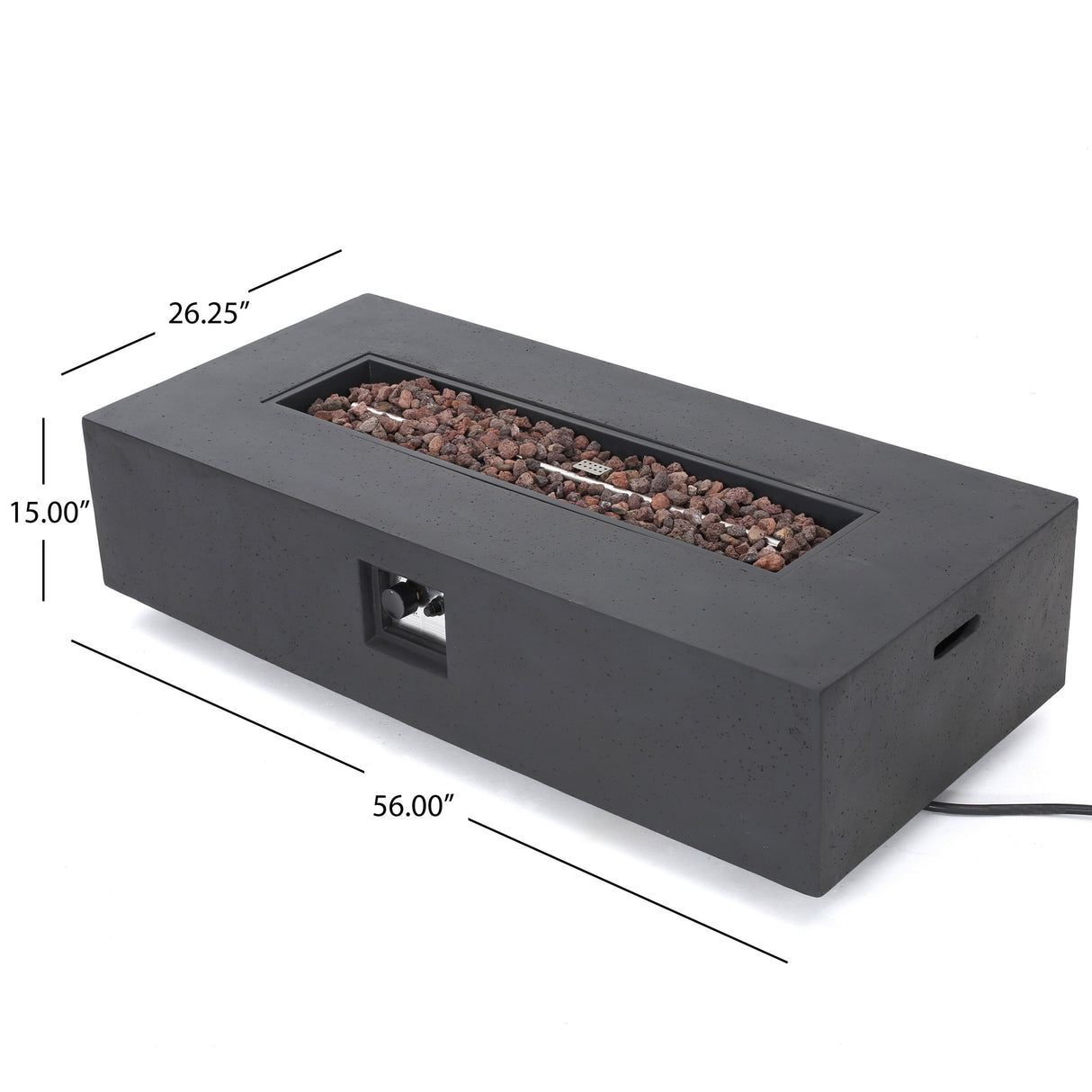 Cape Coral Outdoor Aluminum 5-piece Fire Pit Chat Set with Cushion by Christopher Knight Home