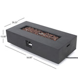 Cape Coral Outdoor Aluminum 5-piece Fire Pit Chat Set with Cushion by Christopher Knight Home