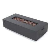 Cape Coral Outdoor Aluminum 5-piece Fire Pit Chat Set with Cushion by Christopher Knight Home