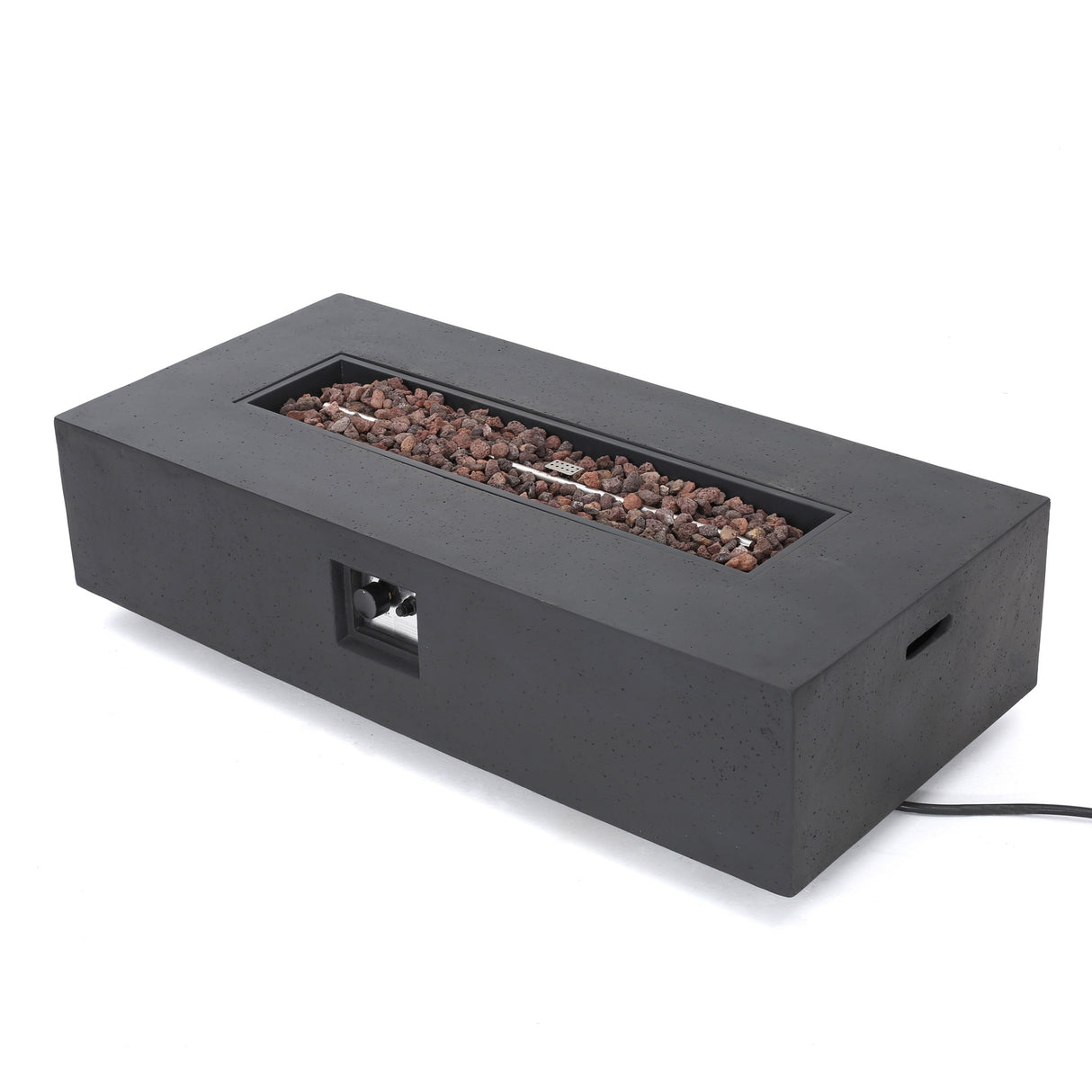 Cape Coral Outdoor Aluminum 5-piece Fire Pit Chat Set with Cushion by Christopher Knight Home