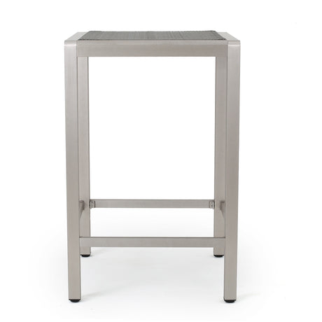 Cape Coral Outdoor Aluminum Wicker Bar Table (Table Only) by Christopher Knight Home