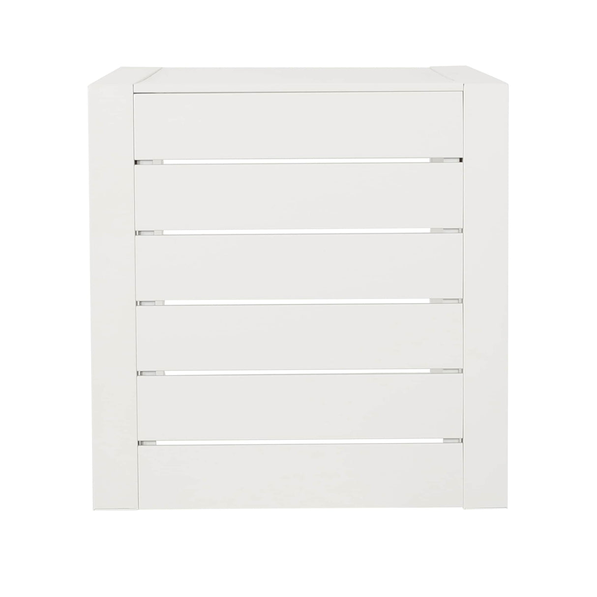 Cape Coral Outdoor C-Shape Aluminum Side Table by Christopher Knight Home