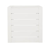 Cape Coral Outdoor C-Shape Aluminum Side Table by Christopher Knight Home