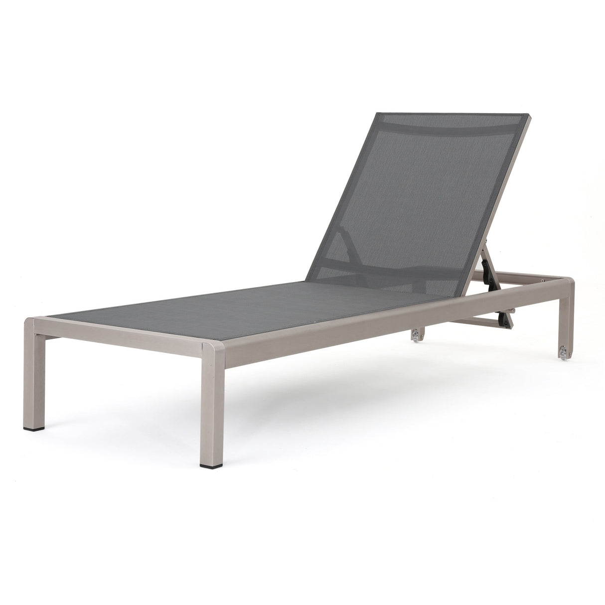 Cape Coral Outdoor Chaise Lounge with Cushion (Set of 2) by Christopher Knight Home