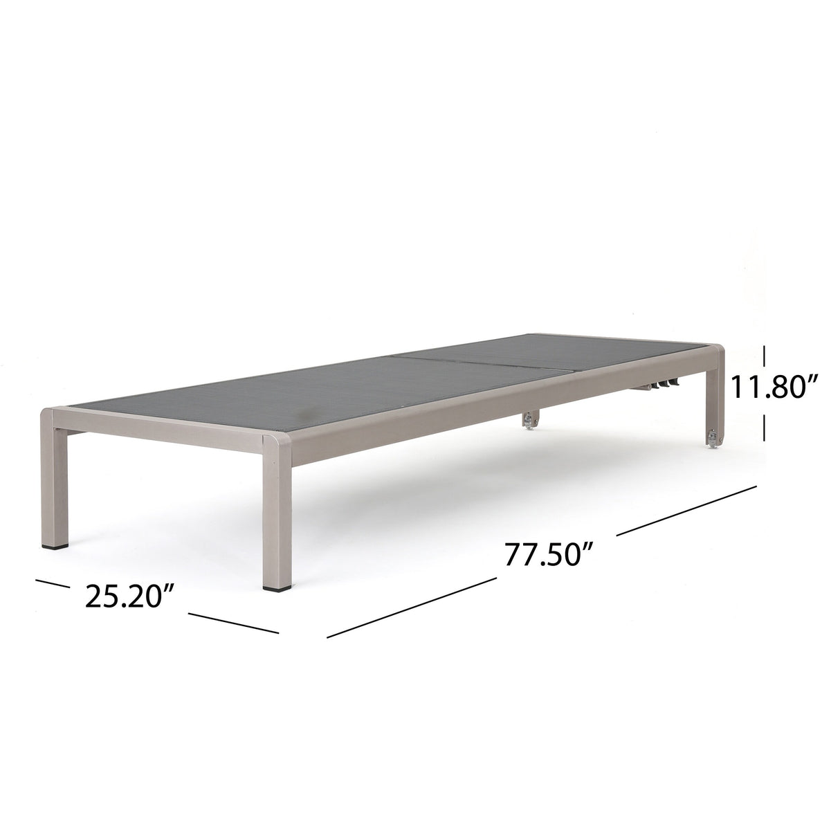 Cape Coral Outdoor Chaise Lounge with Cushion (Set of 2) by Christopher Knight Home