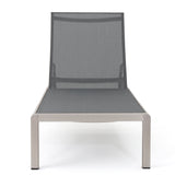 Cape Coral Outdoor Chaise Lounge with Cushion (Set of 2) by Christopher Knight Home