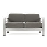 Cape Coral Outdoor Dining Set + Conversation Set + Chaise Lounges + Coffee Table by Christopher Knight Home