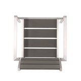 Cape Coral Outdoor Modern 6 Seater Aluminum Dining Set with Faux Wood Seats by Christopher Knight Home