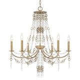 Ava 6-light Sable Chandelier