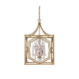 Blakely 4-light Antique Gold Foyer Pendant - Antique Gold