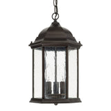 Main Street 3-light Old Bronze Outdoor Hanging Lantern