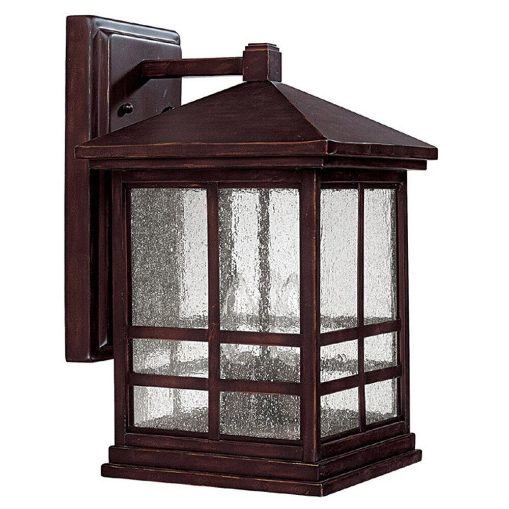Preston 4-light Mediterranean Bronze Outdoor Wall Lantern
