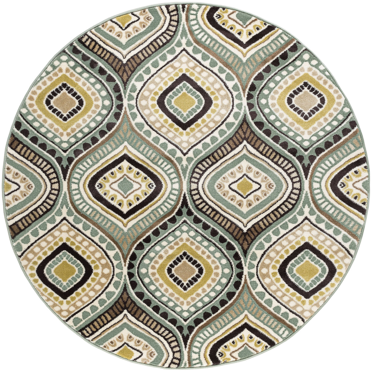 Caprice Global Geometric Indoor Area Rug