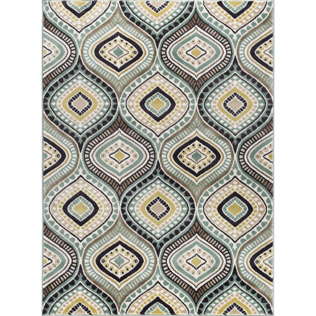 Caprice Global Geometric Indoor Area Rug