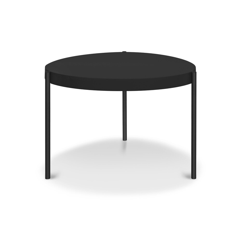 Capsule Ovoid Coffee Table, Small in Black