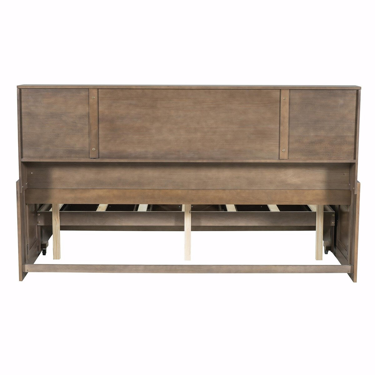 Captain Daybed with Storage Bookcase Headboard, Trundle, and Three Storage Drawers