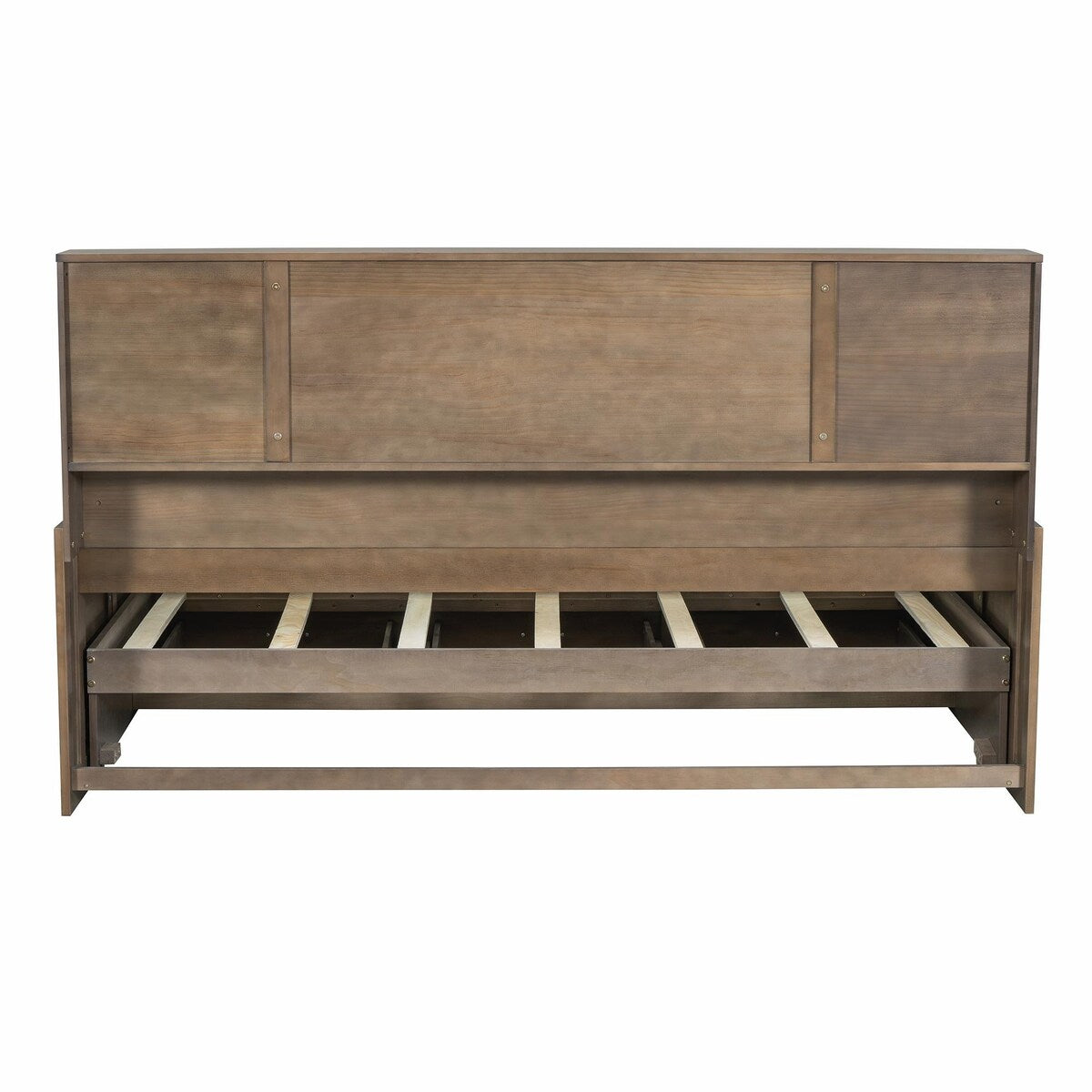Captain Daybed with Storage Bookcase Headboard, Trundle, and Three Storage Drawers