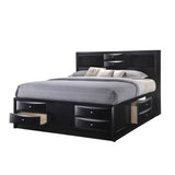 Captain's Bed Solid Wood Storage Drawers Platform Bed Bedroom 3pc Set