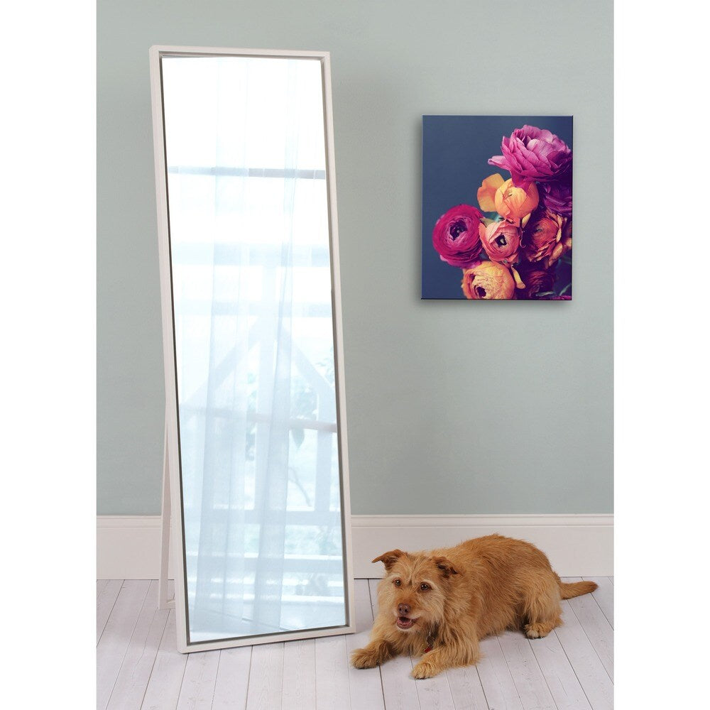 Carbon Loft Beckman Wood Framed Free-standing Mirror - 18x58