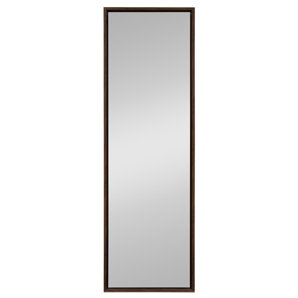 Carbon Loft Beckman Wood Framed Free-standing Mirror - 18x58