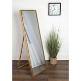 Carbon Loft Beckman Wood Framed Free-standing Mirror - 18x58