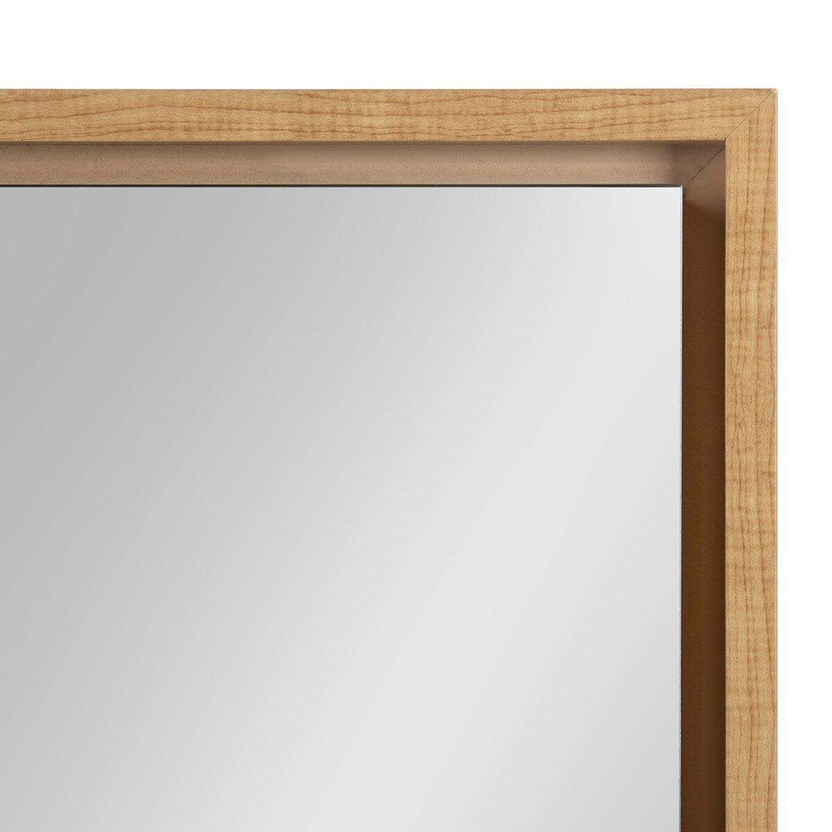Carbon Loft Beckman Wood Framed Free-standing Mirror - 18x58