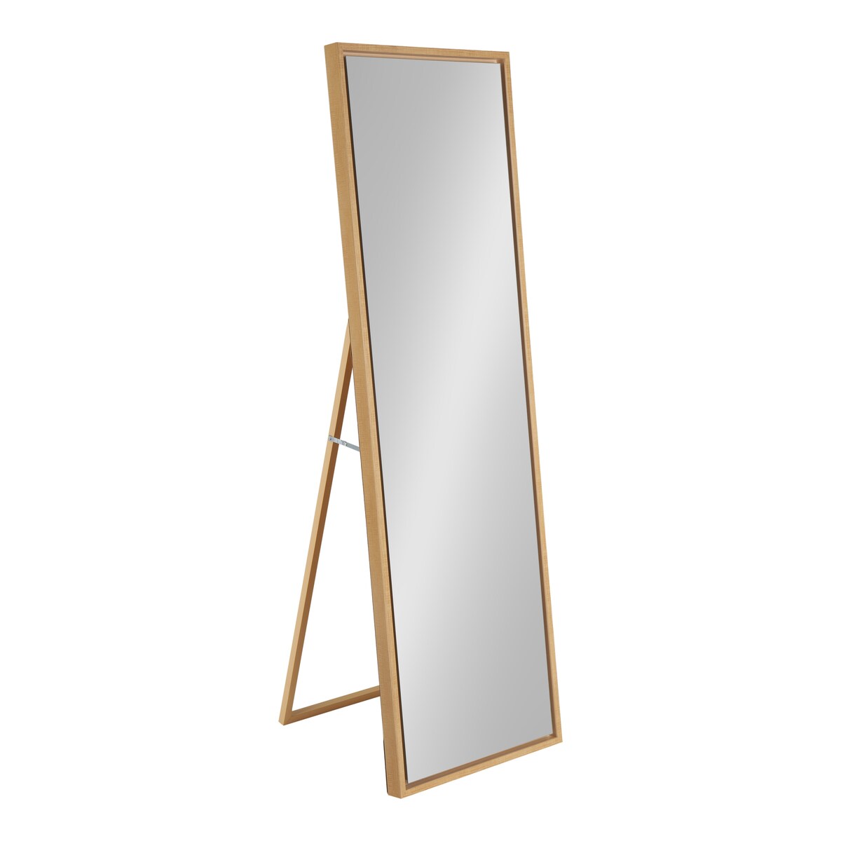 Carbon Loft Beckman Wood Framed Free-standing Mirror - 18x58