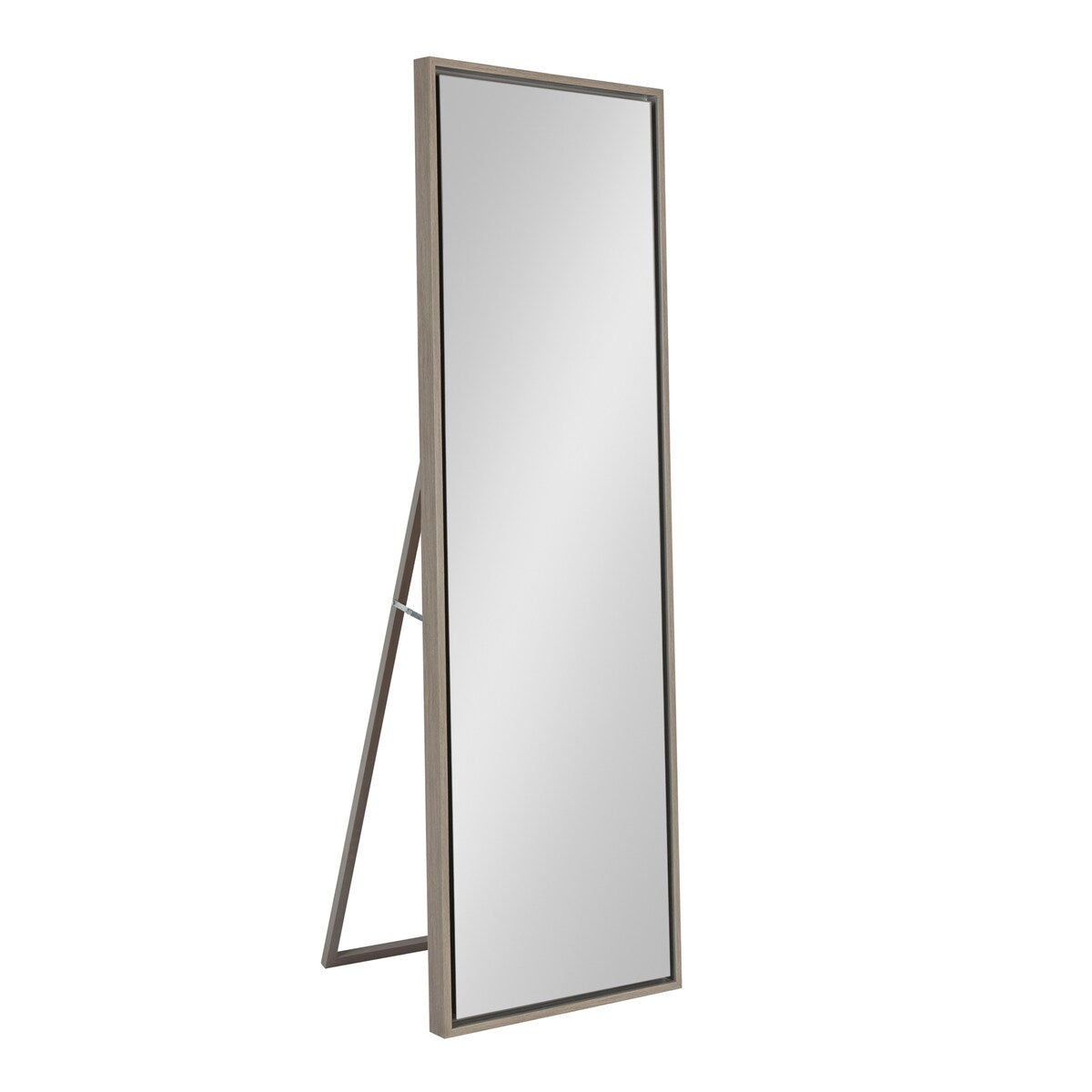 Carbon Loft Beckman Wood Framed Free-standing Mirror - 18x58